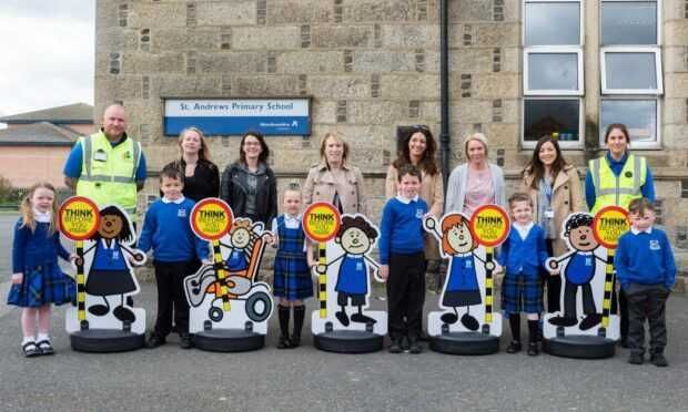 Install Parking Buddies To Encourage Safe Parking in Fraserburgh Schools